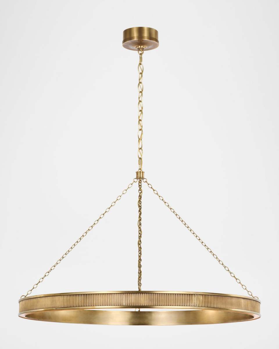 Menil 40" Ring Chandelier by Marie Flanigan